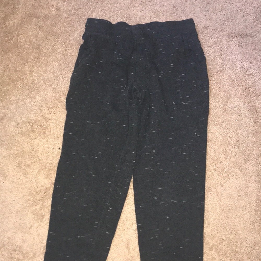 black joggers